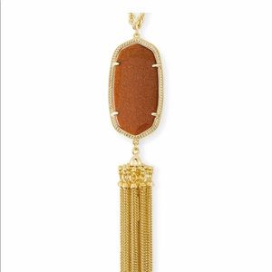 Kendra Scott Rayne Necklace Goldstone